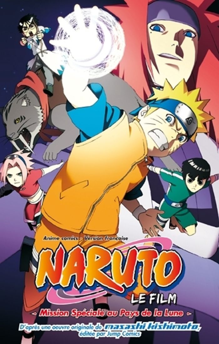 Couverture du livre « Mission spéciale au pays de la lune » de d'après une oeuvre originale de Masashi Kishimoto, librairie Les Contes Infusés à Corte