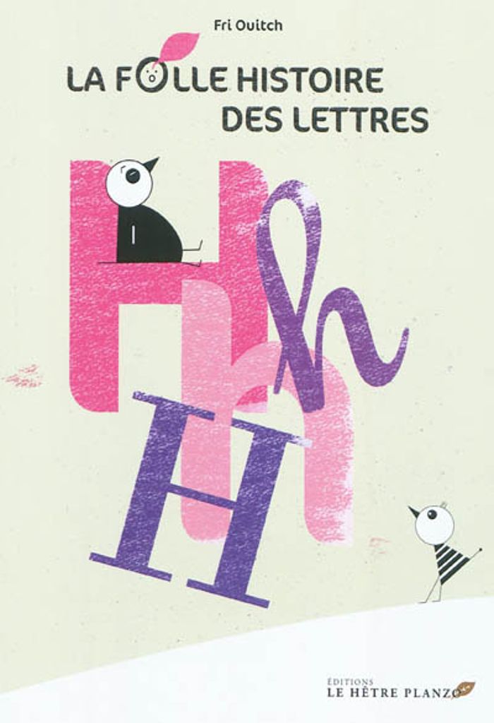 Couverture du livre « LA FOLLE HIST DES LETTRES LE H », librairie Les Contes Infusés à Corte