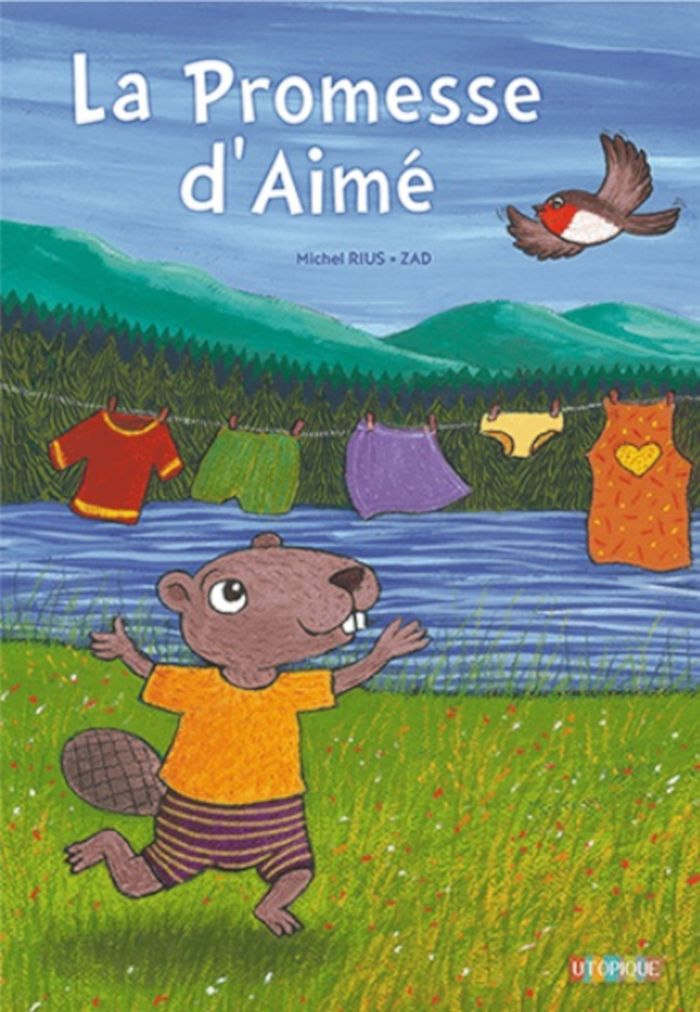Couverture du livre « La promesse d'Aimé », librairie Les Contes Infusés à Corte