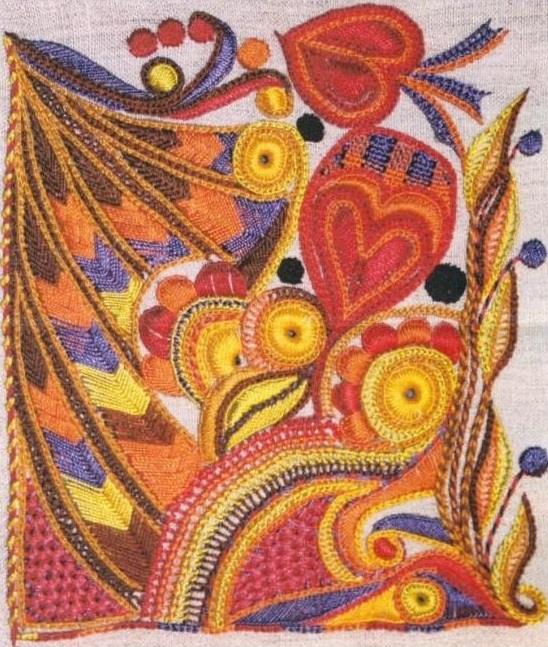 Couverture du livre « AUTOMNE BRODERIE GLAZIG » de Pascal Jaouen, librairie Les Contes Infusés à Corte