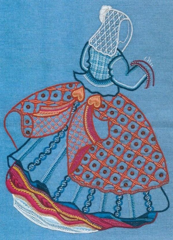 Couverture du livre « LA DANSEUSE COFFRET BRODERIE GLAZIG (GRAND FORMAT) », librairie Les Contes Infusés à Corte