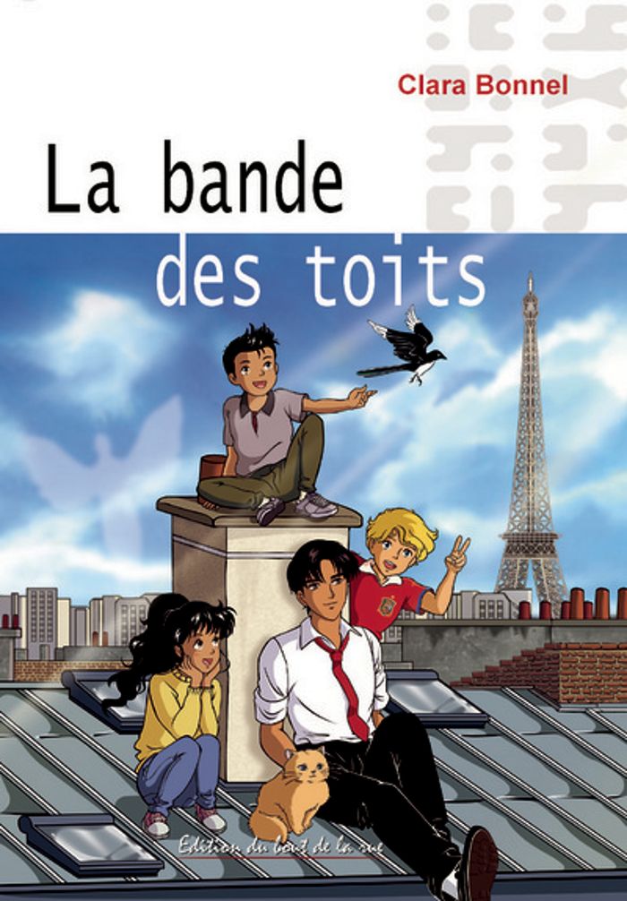 Couverture du livre « LA BANDE DES TOITS » de Clara Bonnel, librairie Les Contes Infusés à Corte