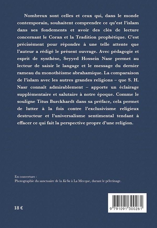 Quatrième de couverture de « ISLAM. PERSPECTIVES ET REALITES - PREFACE DE TITUS BURCKHARDT »