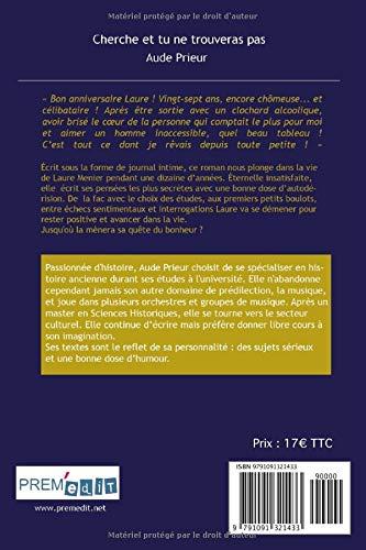 Quatrième de couverture de « CHERCHE ET TU NE TROUVERAS PAS »