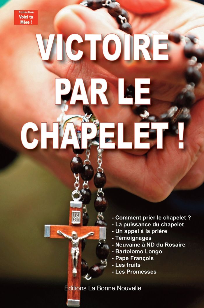 Couverture du livre « VICTOIRE PAR LE CHAPELET ! » de Fourchaud, librairie Les Contes Infusés à Corte