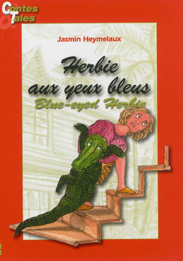 Couverture du livre « HERBIE AUX YEUX BLEUS/BLUE-EYED HERBIE » de Jasmin Heymelaux, librairie Les Contes Infusés à Corte