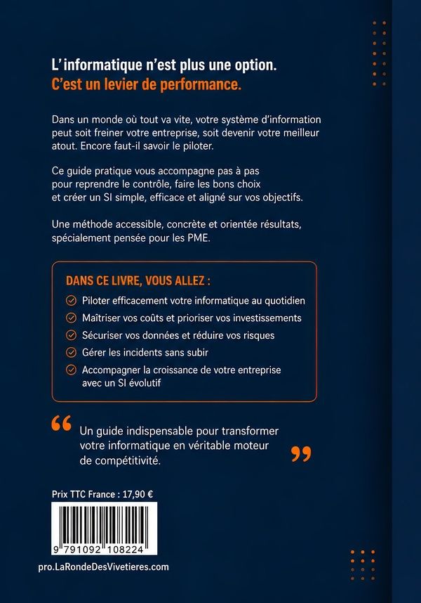 Quatrième de couverture de « L'INFORMATIQUE MAITRISEE »