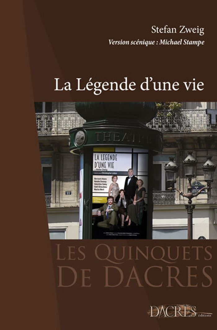 Couverture du livre « La légende d'une vie » de Stefan Zweig, librairie Les Contes Infusés à Corte