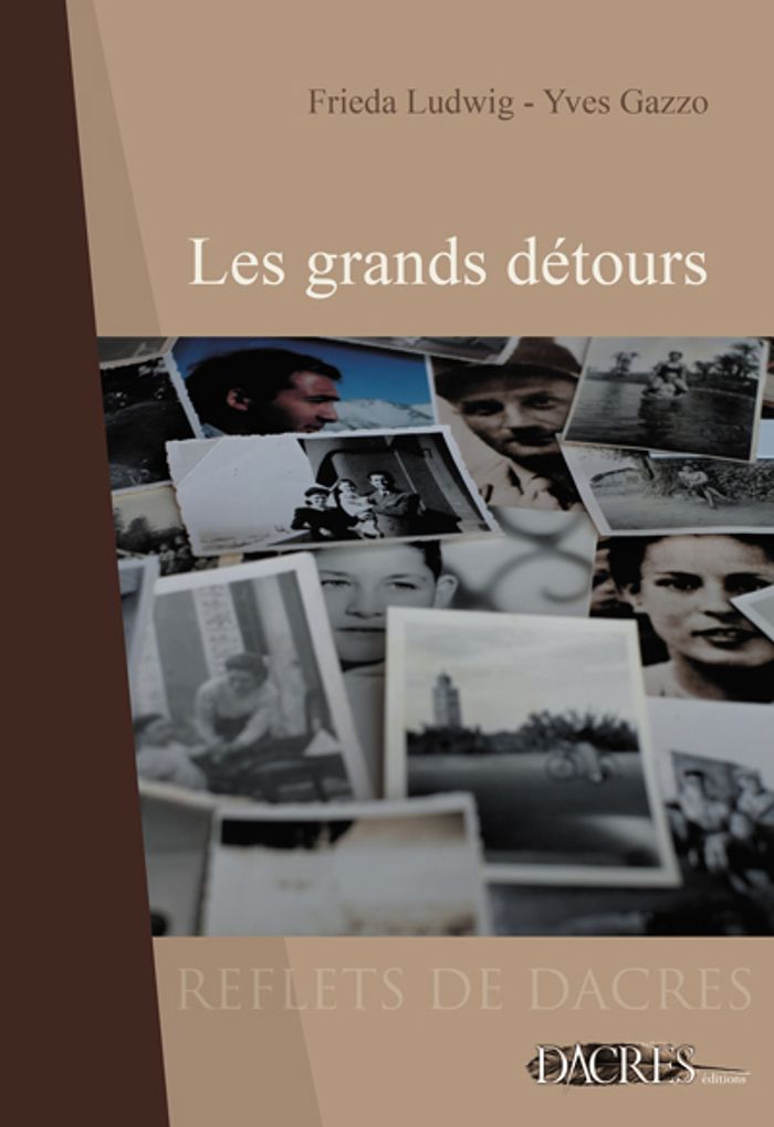 Couverture du livre « LES GRANDS DETOURS » de Gazzo/ludwig, librairie Les Contes Infusés à Corte