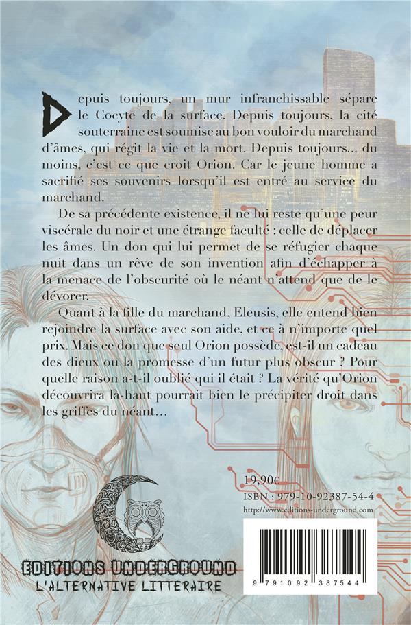 Quatrième de couverture de « LE MARCHAND D'AMES »