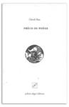 Couverture du livre « Précis de poésie », librairie Les Contes Infusés à Corte