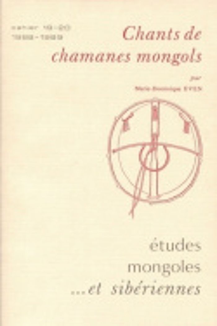 Couverture du livre « ETUDES MONGOLES ET SIBERIENNES, N 19-20/1988-1989 » de Even, librairie Les Contes Infusés à Corte