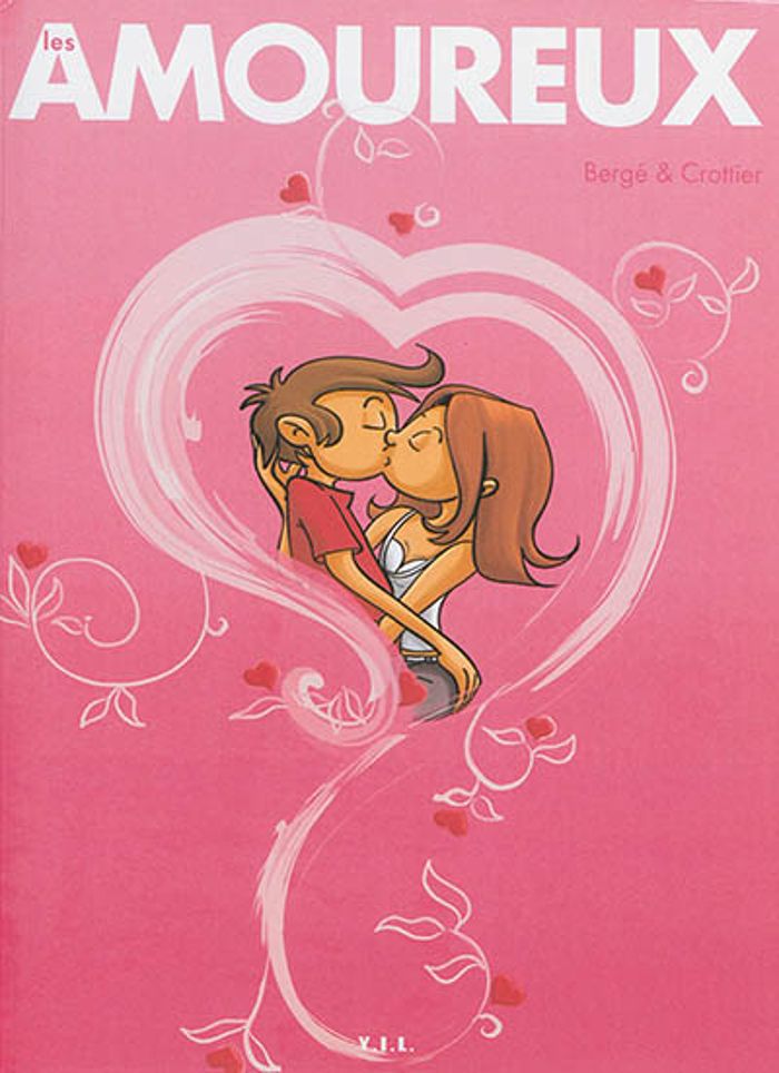 Couverture du livre « LES AMOUREUX » de Berge Crottier, librairie Les Contes Infusés à Corte