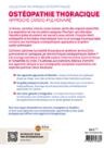 Quatrième de couverture de « Ostéopathie thoracique : approche cardio-pulmonaire »