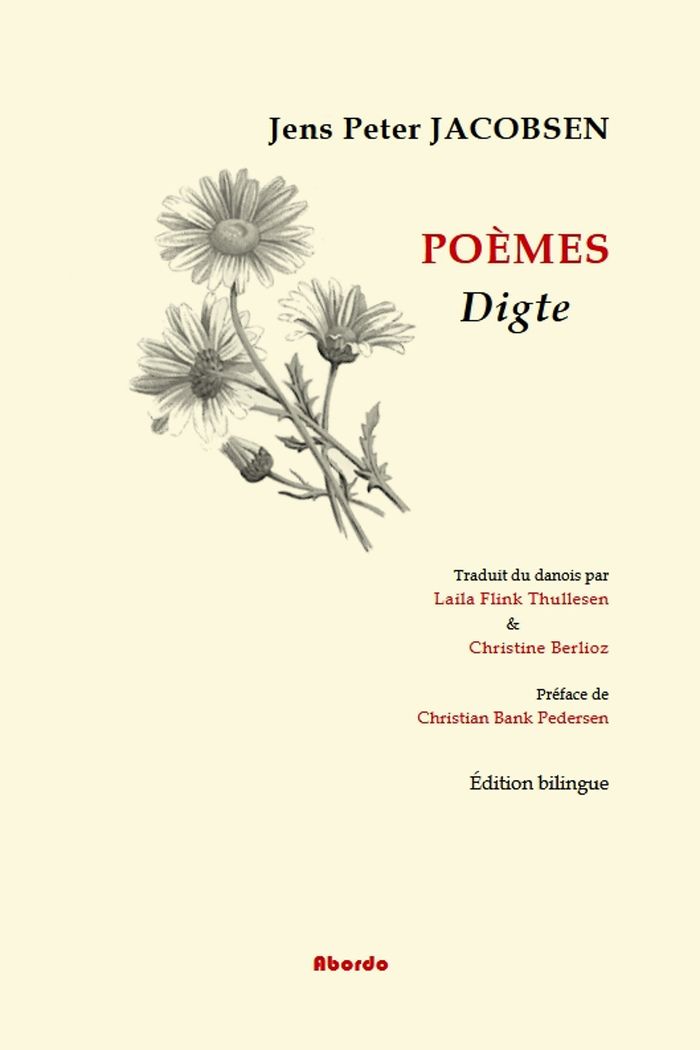 Couverture du livre « Poèmes / Les chants de guerre » de Jens Peter Jacobsen, librairie Les Contes Infusés à Corte