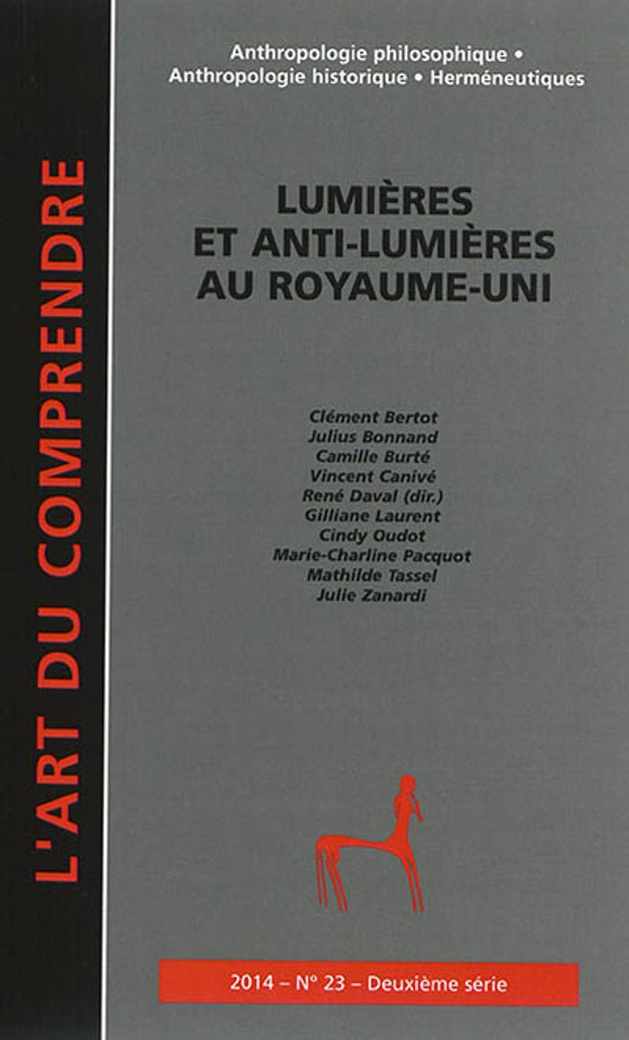 Couverture du livre « LUMIERES ET ANTI-LUMIERES AU ROYAUME-UNI », librairie Les Contes Infusés à Corte