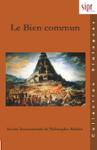 Couverture du livre « LE BIEN COMMUN » de Collectif, librairie Les Contes Infusés à Corte