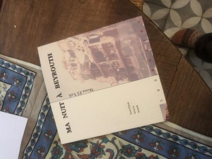 Quatrième de couverture de « Ma nuit à Beyrouth »
