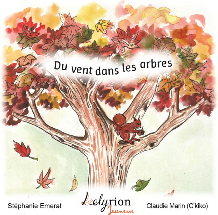 Couverture du livre « Du vent dans les arbres » de Stéphanie Emerat, librairie Les Contes Infusés à Corte
