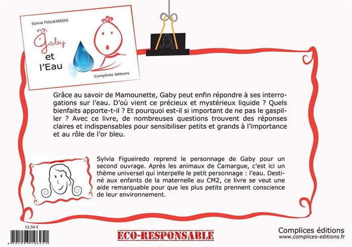 Quatrième de couverture de « GABY ET L'EAU »