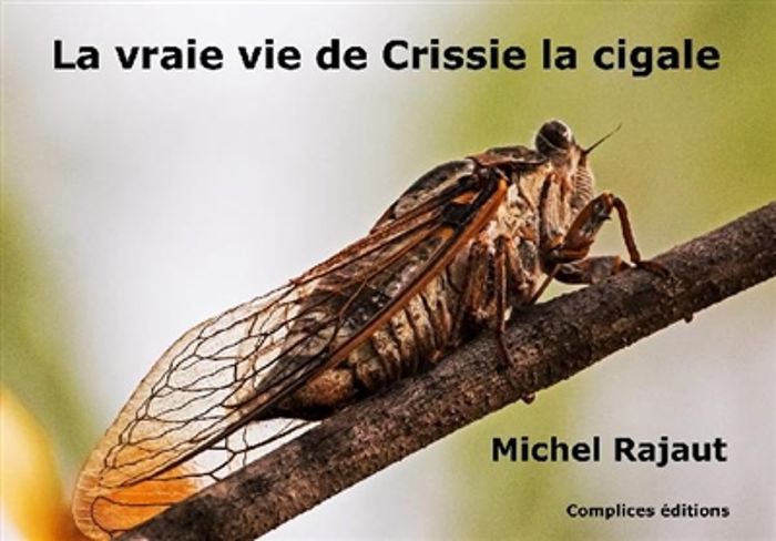 Couverture du livre « LA VRAIE VIE DE CRISSIE LA CIGALE » de Michel Rajaut, librairie Les Contes Infusés à Corte