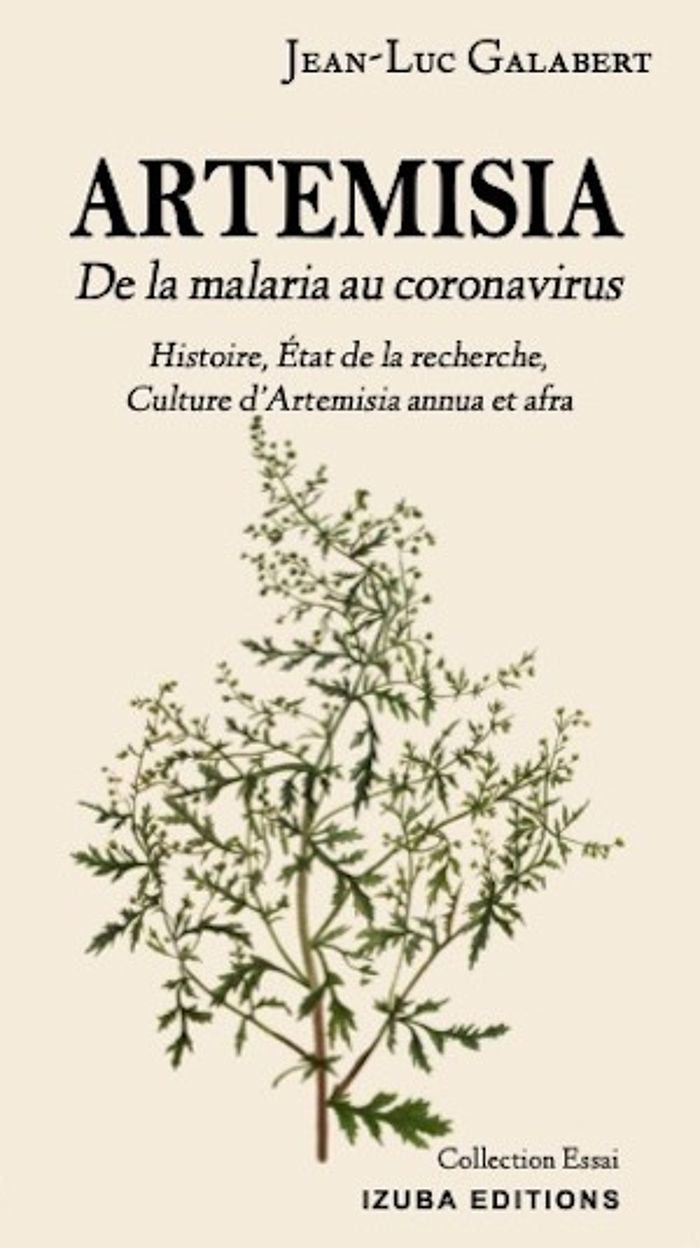 Couverture du livre « ARTEMISIA DE LA MALARIA AU CORONAVIRUS - HISTOIRE, ETAT DE LA RECHERCHE, CULTURE D'ARTEMISIA ANNUA E » de Jean-Luc Galabert, librairie Les Contes Infusés à Corte