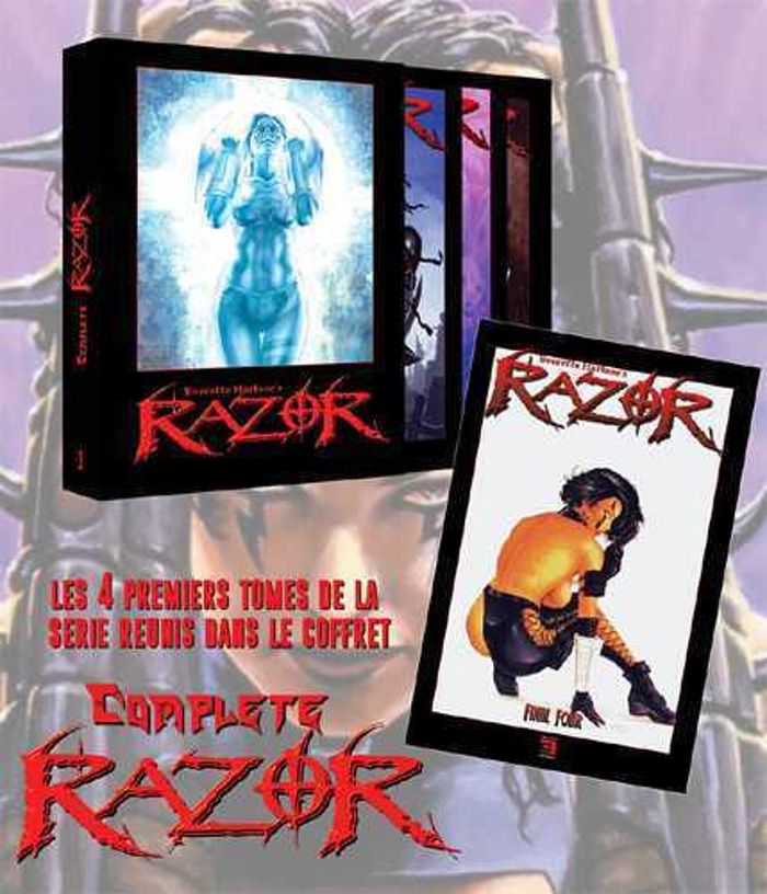 Couverture du livre « COMPLETE RAZOR COFFRET 1 », librairie Les Contes Infusés à Corte