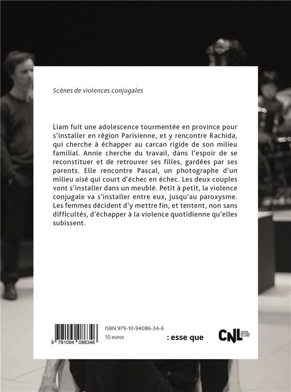 Quatrième de couverture de « SCENES DE VIOLENCES CONJUGALES »