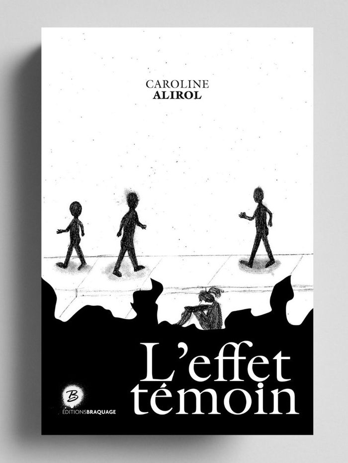 Couverture du livre « L'effet témoin » de Caroline Alirol, librairie Les Contes Infusés à Corte