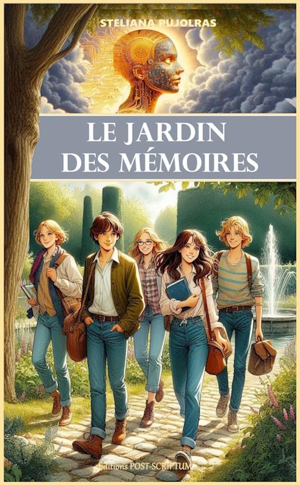 Couverture du livre « Le jardin des mémoires » de Steliana Pujolras, librairie Les Contes Infusés à Corte