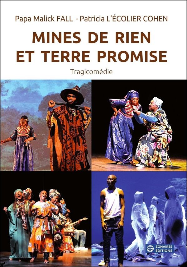 Couverture du livre « Mines de rien et terre promise : tragi-comédie », librairie Les Contes Infusés à Corte