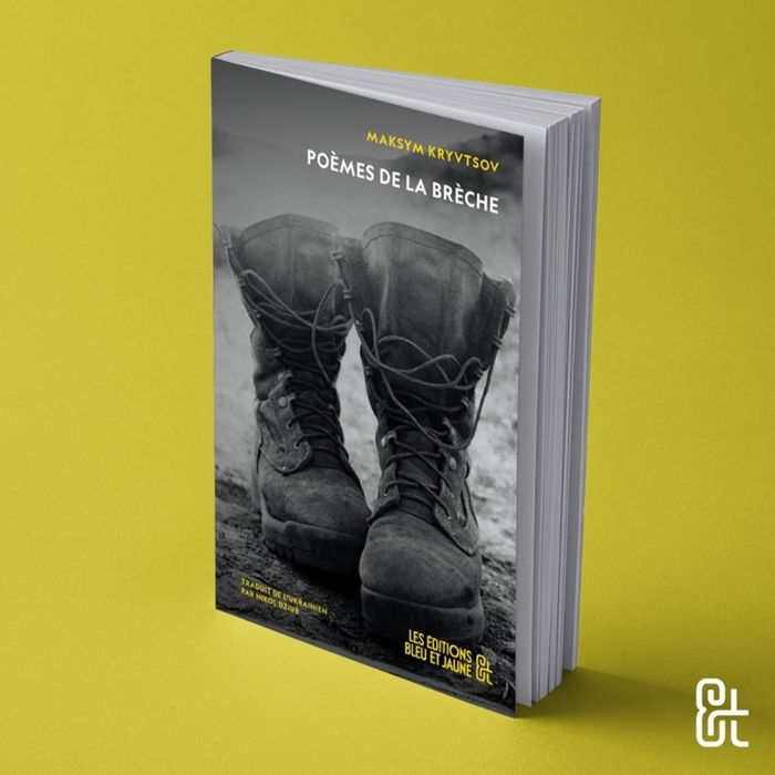 Couverture du livre « Poèmes de la brèche » de Maksym Kryvstsov, librairie Les Contes Infusés à Corte