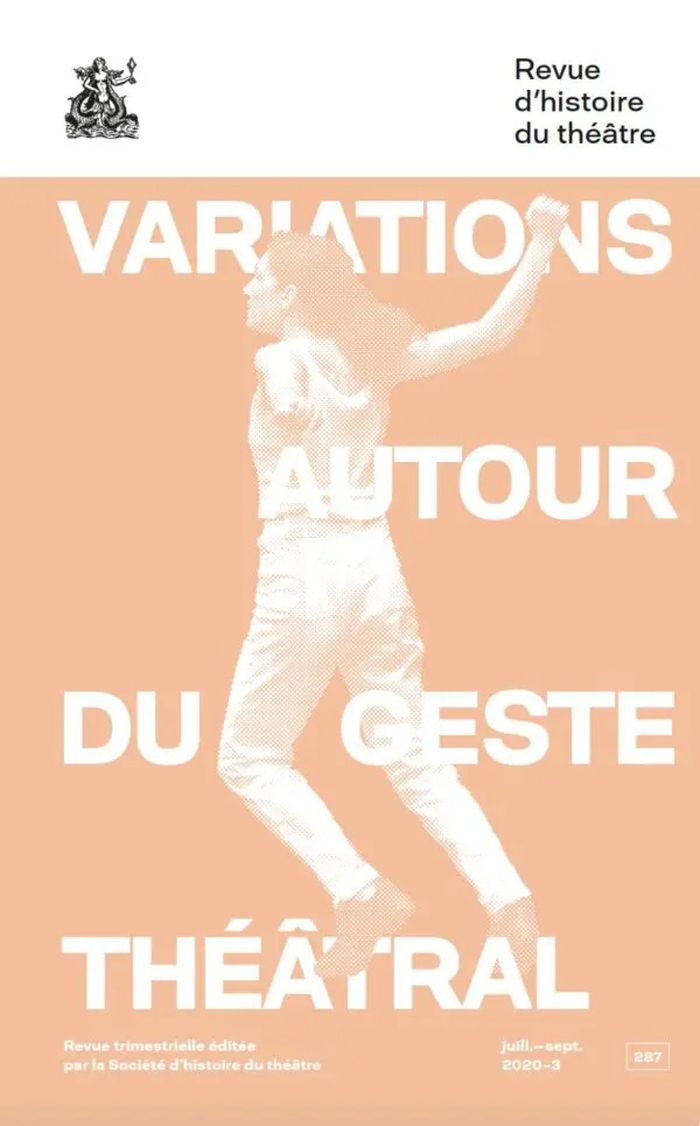 Couverture du livre « VARIATIONS AUTOUR DU GESTE THEATRAL », librairie Les Contes Infusés à Corte