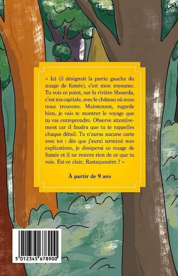 Quatrième de couverture de « L'EPASTROUILLANTE MISSION D'ATHANASE RASTAQUOUERE »