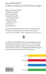 Quatrième de couverture de « LA PHRASE QUI PENCHE - PRECEDE DE DES JOURS SIMPLES »