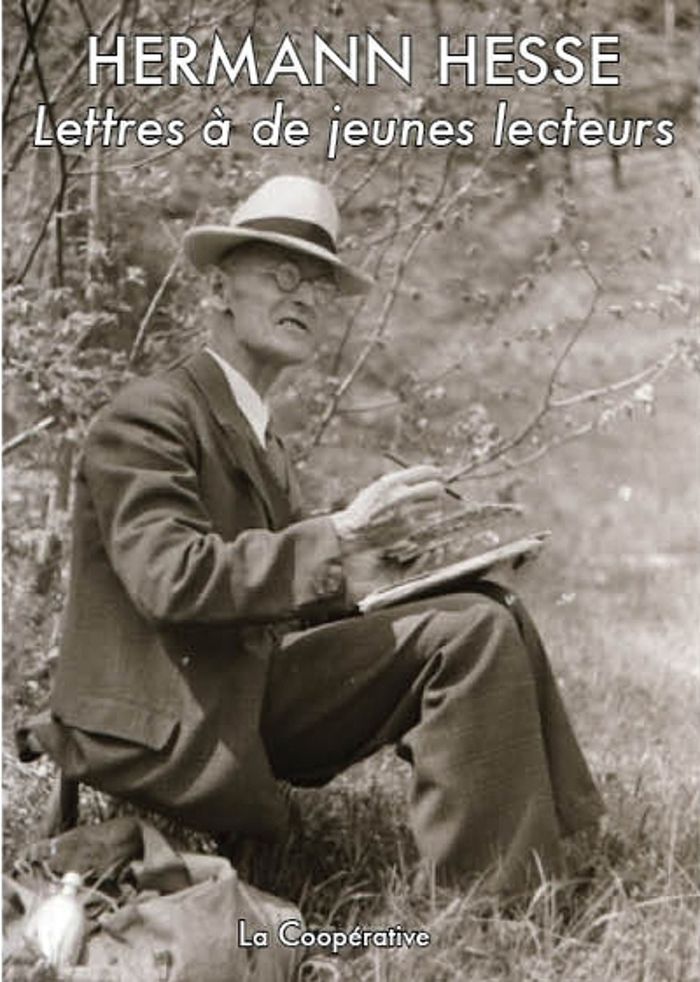 Couverture du livre « Lettres à de jeunes lecteurs » de Hermann Hesse, librairie Les Contes Infusés à Corte