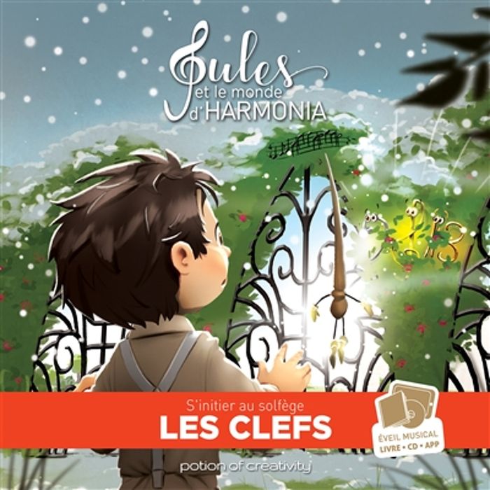 Couverture du livre « JULES ET LE MONDE D'HARMONIA - LES CLEFS », librairie Les Contes Infusés à Corte
