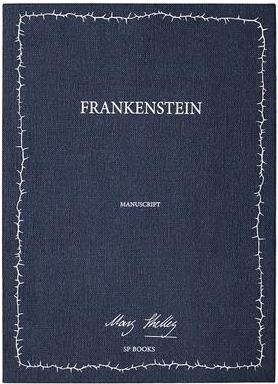 Couverture du livre « Frankenstein » de Mary Wollstonecraft Shelley, librairie Les Contes Infusés à Corte