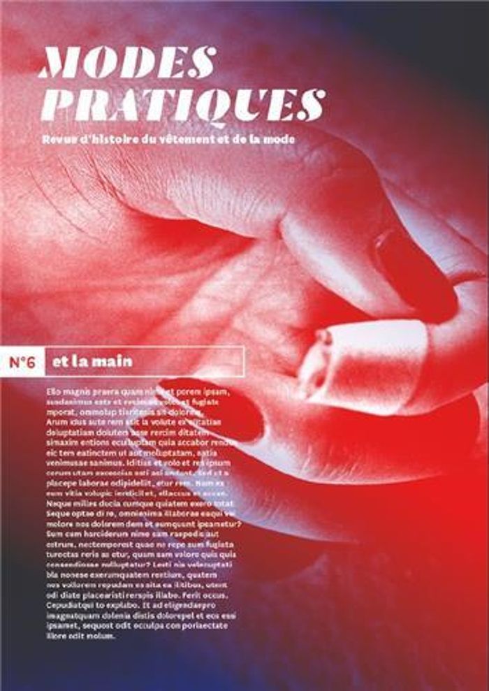 Couverture du livre « MODES PRATIQUES N 6 : ET LA MAIN /FRANCAIS » de Xxx, librairie Les Contes Infusés à Corte