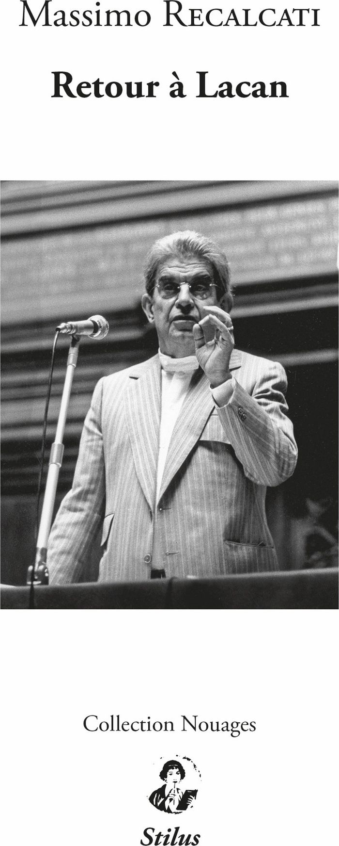 Couverture du livre « Retour à Lacan » de Massimo Recalcati, librairie Les Contes Infusés à Corte