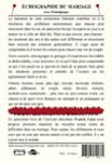 Quatrième de couverture de « Échographie du mariage »