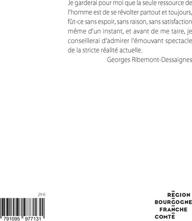 Quatrième de couverture de « L'immense beauté des cendres : journal, inédits et autres textes, 1911-1950 »