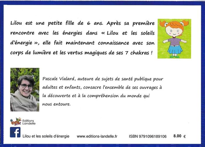 Quatrième de couverture de « LILOU ET LES 7 CHAKRAS »