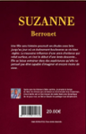 Quatrième de couverture de « SUZANNE BERRONET »