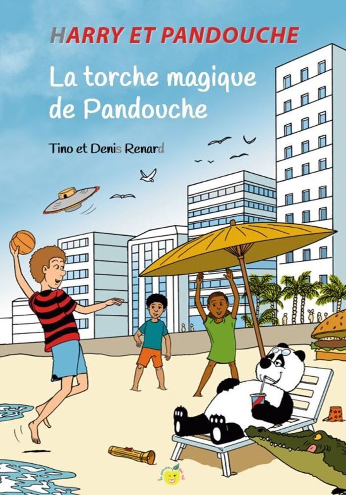 Couverture du livre « La torche magique de Pandouche » de Tino Renard, librairie Les Contes Infusés à Corte