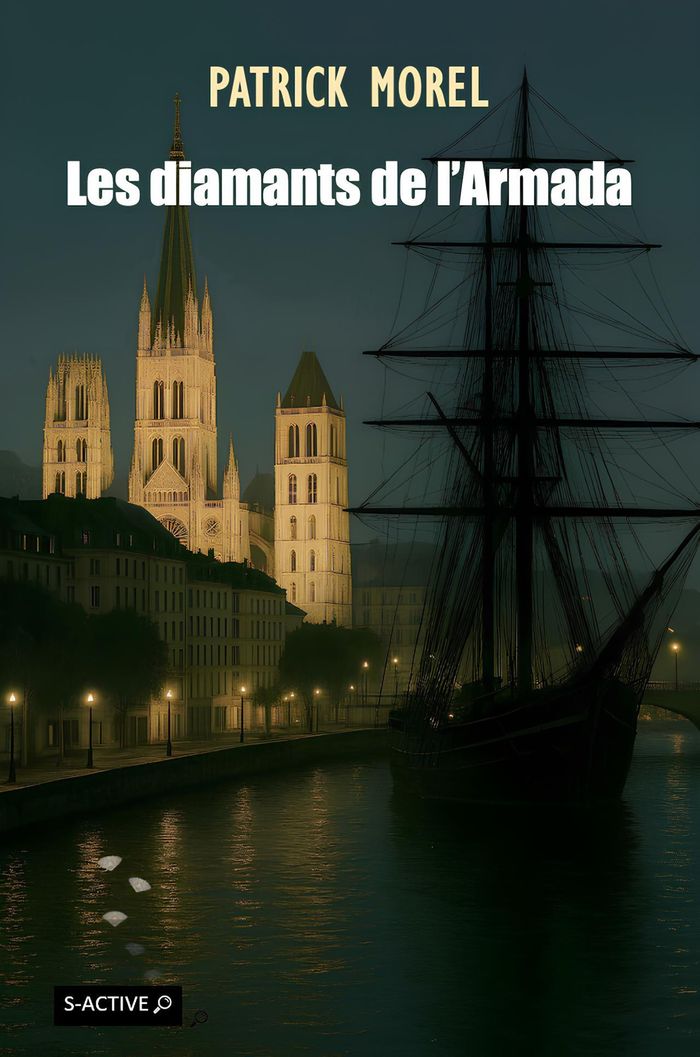 Couverture du livre « Les diamants de l'Armada » de Patrick Morel, librairie Les Contes Infusés à Corte
