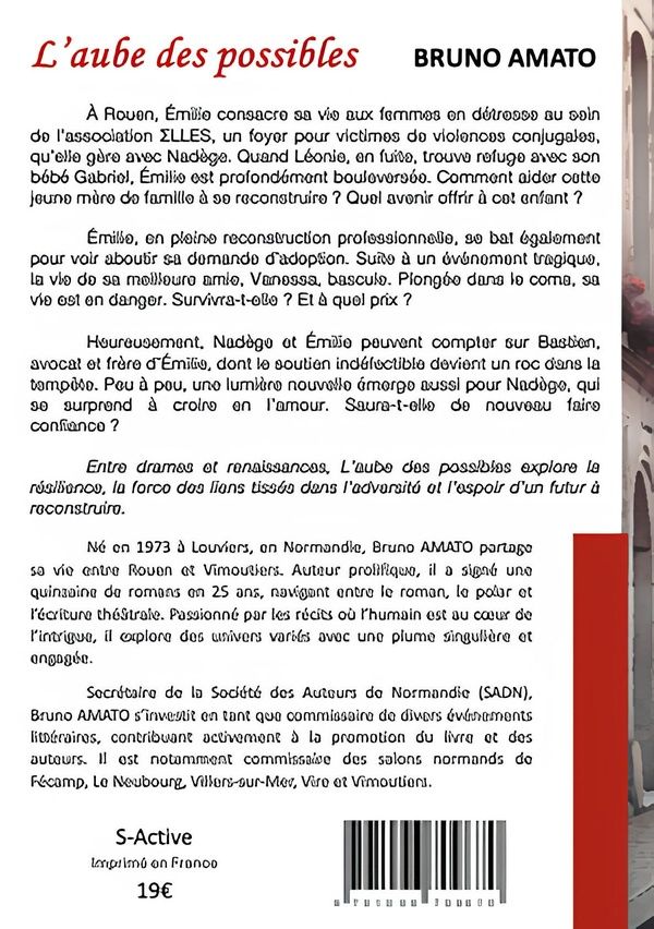 Quatrième de couverture de « L'aube des possibles »