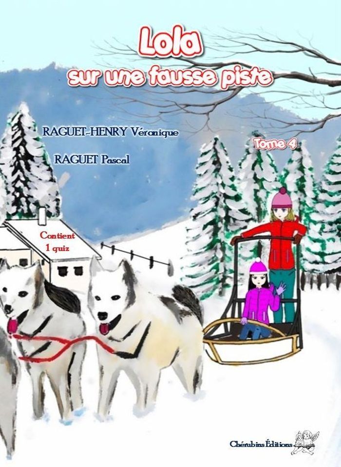 Couverture du livre « LOLA SUR UNE FAUSSE PISTE - TOME 4 », librairie Les Contes Infusés à Corte