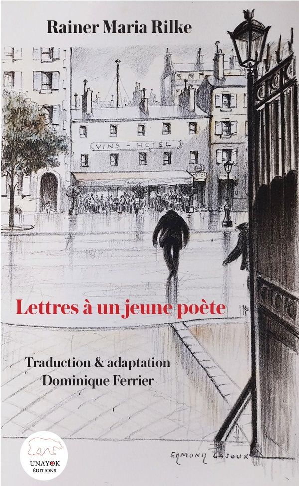 Couverture du livre « LETTRES A UN JEUNE POETE » de Rilke Rainer Maria, librairie Les Contes Infusés à Corte