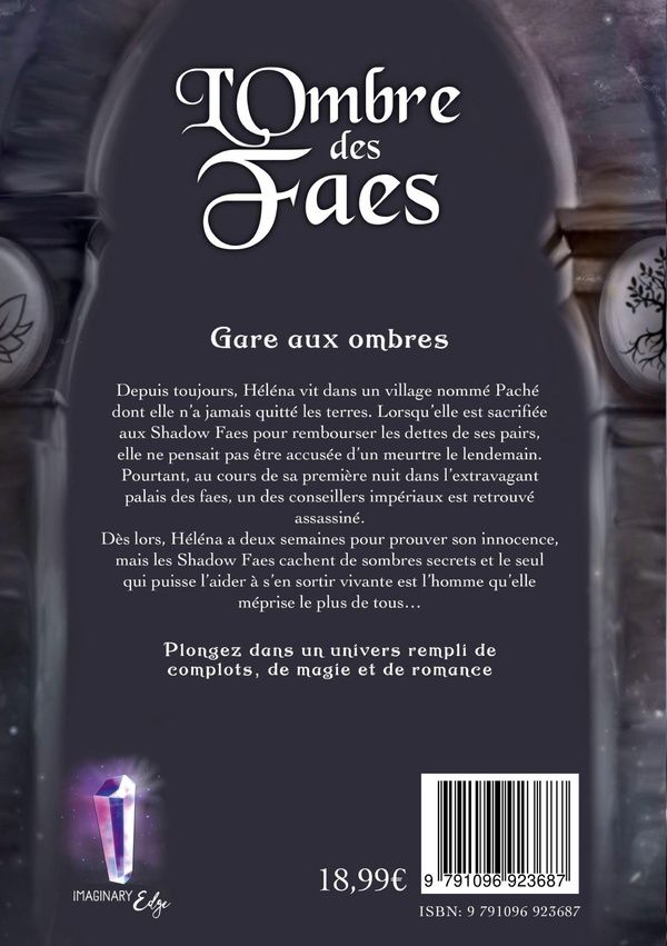 Quatrième de couverture de « L'OMBRE DES FAES »
